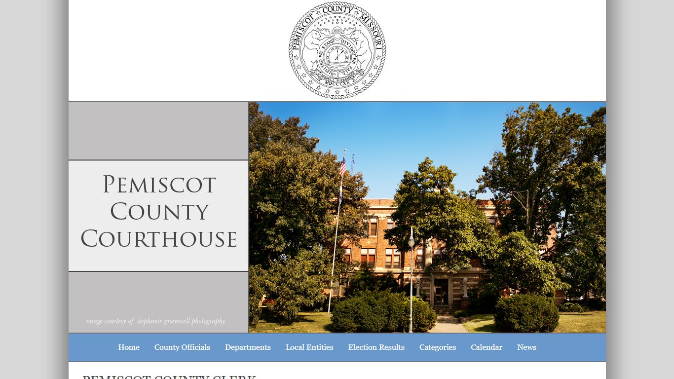 Pemiscot County Clerk » Pemiscot County